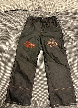 Vintage pants famy boy с вышивкой sk8 skate