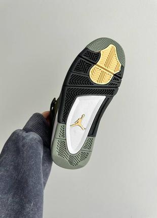 Кросівки nike air jordan 4 retro “craft olive” premium9 фото