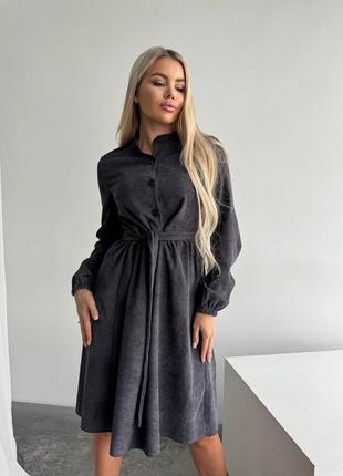 Сукня мікровельвет2 фото