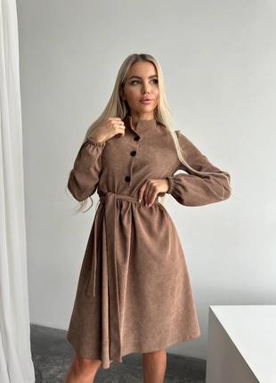 Сукня мікровельвет