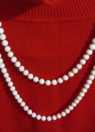 Вінтажне, довге намисто із пластику. американський вінтаж.