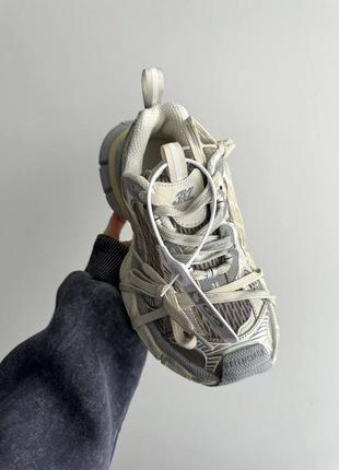 Кроссовки в стиле balenciaga 3xl dirty beige