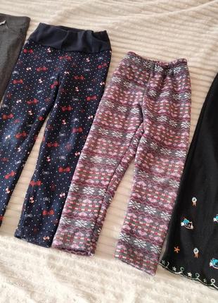 Зимние брюки на девочку 5-6 лет