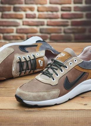 Чоловічі шкіряні кросівки великі розміри 46-50, кроссовки великаны