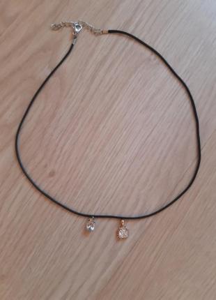 Ювелірний шнурок кольє ланцюжок на застібці