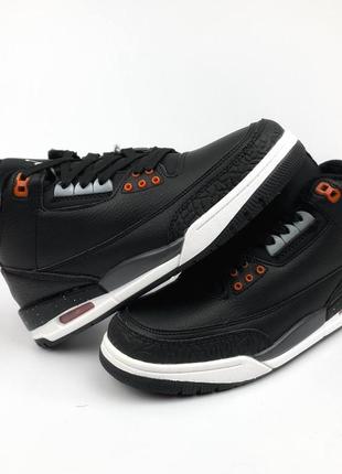 Зимние кроссовки nike jordan retro 3 fear3 фото