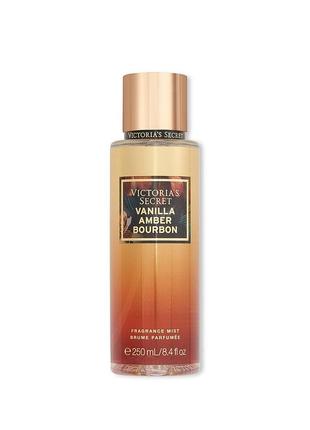 Парфюмированный спрей для тела victoria's secret vanilla amber bourbon