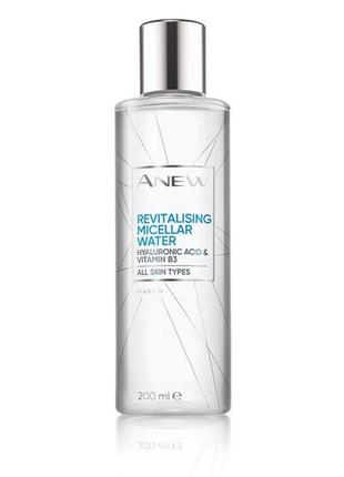 Вода мицеллярная avon anew revitalising micellar возрождения 200 мл (av134451 фото