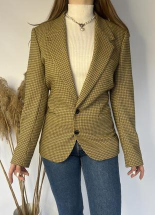 Asos актуальный пиджак в гусиную лапку дакет блейзер10 фото