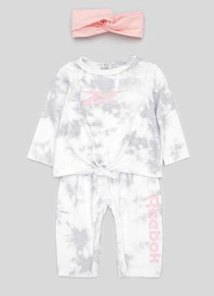 Чоловічок костюм комплект reebok 3 - 6 місяців ( 62 -68 см )