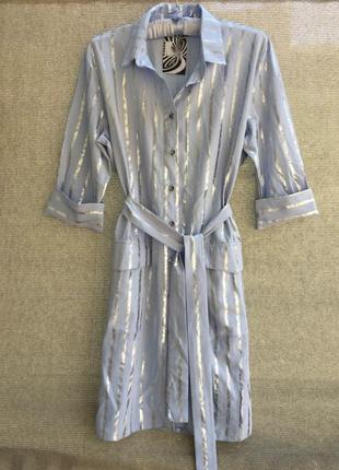 Платье рубашка в пижамном стиле софт длинная рубашка1 фото
