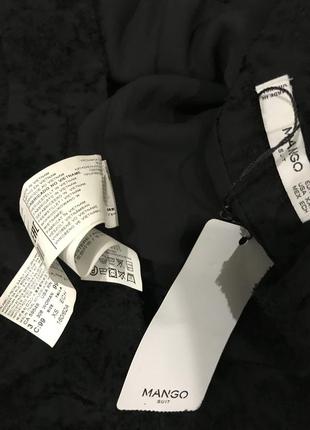 Фактурная кружевная жаккард мини юбка mango10 фото