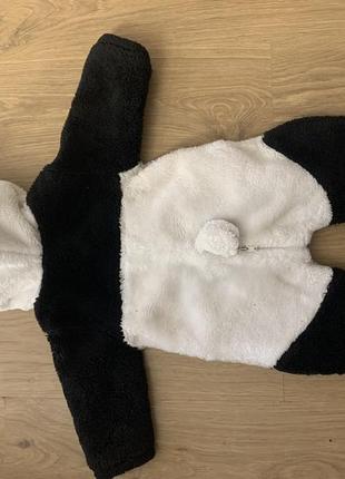 Комбинезон панда зимний теплый на 1 год 86 размер4 фото