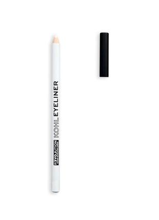 Контурний олівець для очей kohl eyeliner, white1 фото