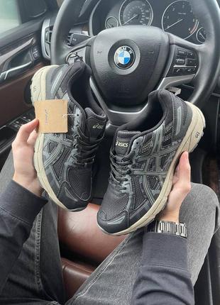 🪖asics gel venture 6 black khaki