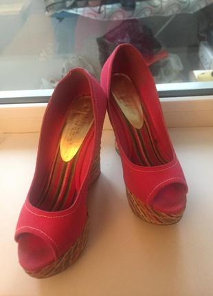 Туфлі котонові яскраві