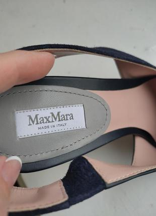 Новые кожаные туфли известного бренда max mara4 фото
