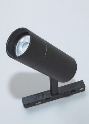 Светильник для магнитной трековой системы 10вт qy-cx121b/10w-bk
