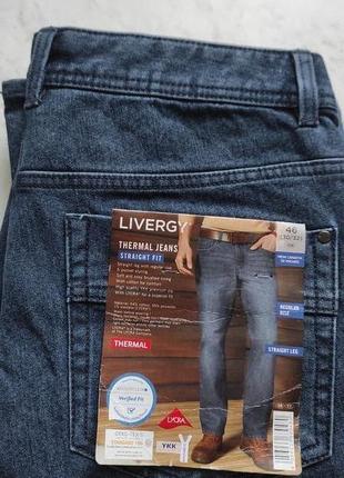 Мужские термо джинсы 46 30/32 48 32/32 livergy германия2 фото