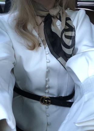 Блузка с объемными рукавами на пуговицах английской марки oh hey girl5 фото