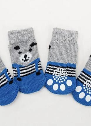 Шкарпетки носочки взуття для собак котів1 фото