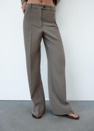 Жіночі штани zara з вовною розмір xs3 фото
