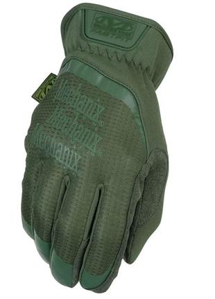 Перчатки / рукавички "mechanix" tactical gloves - олива