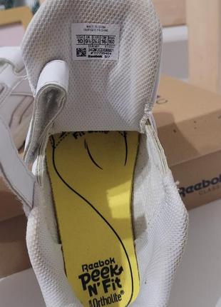 Фирменные кроссовки reebok (26.5 размер)6 фото