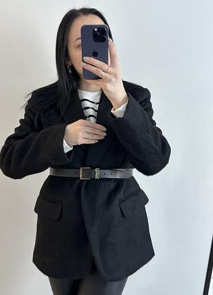 Теплый пиджак h&m, блейзер, жакет