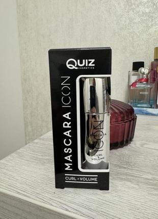 Туш quiz cosmetics icon mascara1 фото