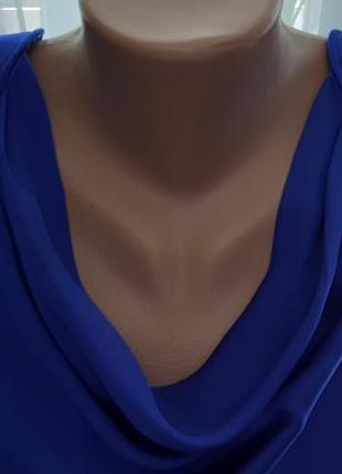 Блузка майка синя dunnes синього кольору3 фото