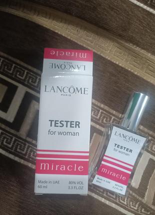 Женский тестер lancome miracle1 фото