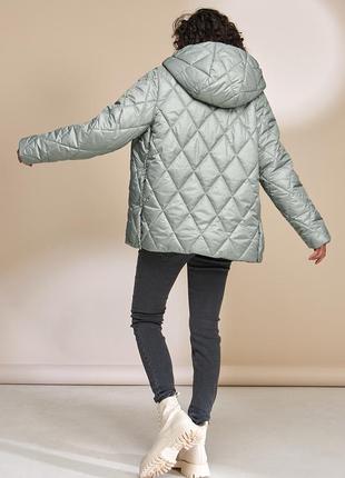 👑vip👑 курточка для беременных тепла куртка стеганая курточка с капюшоном6 фото