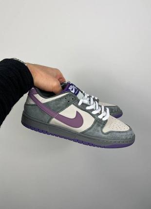 Найк данк лов про nike sb dunk low pro purple pigeon2 фото