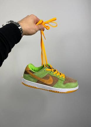 Найк данк лов nike dunk low dusty olive4 фото