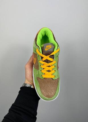 Найк данк лов nike dunk low dusty olive10 фото