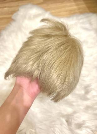 Парик парик каре короткий блонд боб шегги