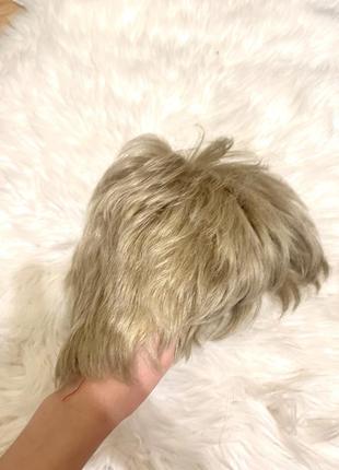 Парик парик каре короткий блонд боб шегги3 фото