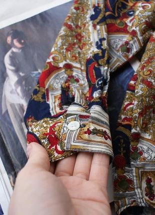 Блуза оверсайз модний принт у складі віскоза6 фото