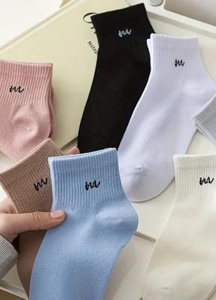 5 пар набор женских носков
