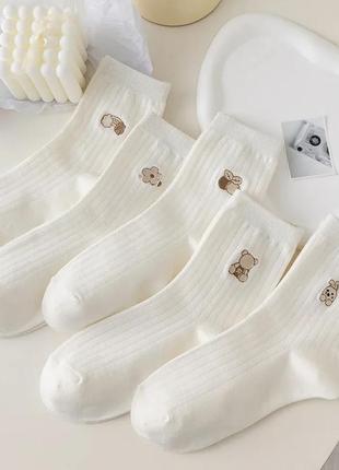 5 пар набір жіночих шкарпеток
