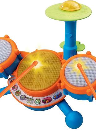 Барабана установка vtech kidibeats kids drum set, orange