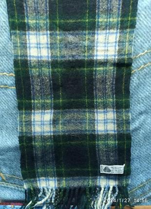 Шарф шерстяной винтажный италия № 24