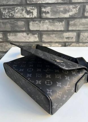 Мужская сумка в стиле louis vuitton кросс-боди9 фото