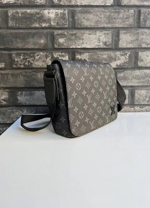 Мужская сумка в стиле louis vuitton кросс-боди6 фото