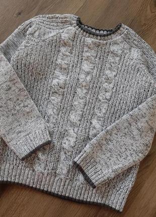 Котоновый свитер1 фото