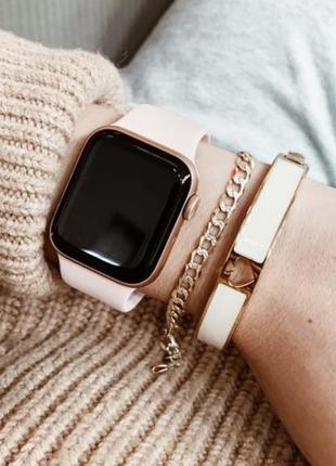 Смарт годинник smart watch жіночий спортивний класичний смарт-годинник рожевий2 фото