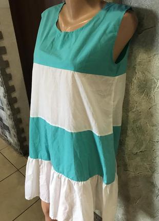 Платье сарафан 50-54 2