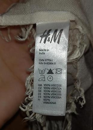 Стильный шарф h&m 5