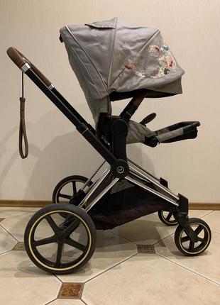 Коляска cybex platinum priam lux koi crystallized 2 в 12 фото